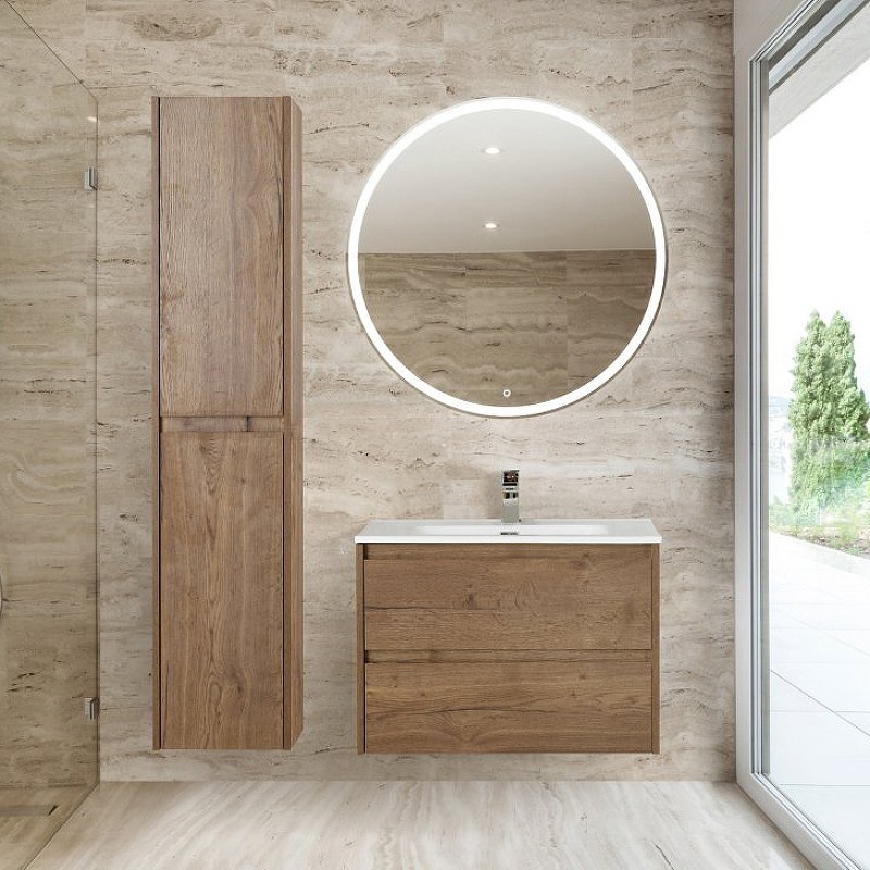 Шкаф пенал BelBagno Kraft 33 L KRAFT-1600-2A-SC-RT-L подвесной