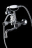 Смеситель для ванны Boheme Royal Cristal 273-Royal/CRST black