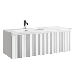 Тумба под раковину Sancos Snob R 1.0 120 L SNR1.0120LW подвесная цвет Bianco