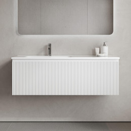 Тумба под раковину Sancos Snob R 1.0 120 L SNR1.0120LW подвесная цвет Bianco