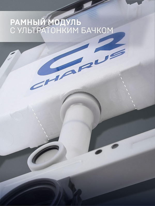 Комплект унитаза Vincea Evo Rimless VT1-34S с инсталляцией Charus City CR.200.21.01