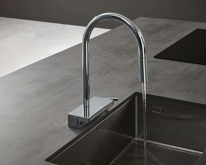 Смеситель для кухни Hansgrohe Aquno Select M81 73831000 Хром