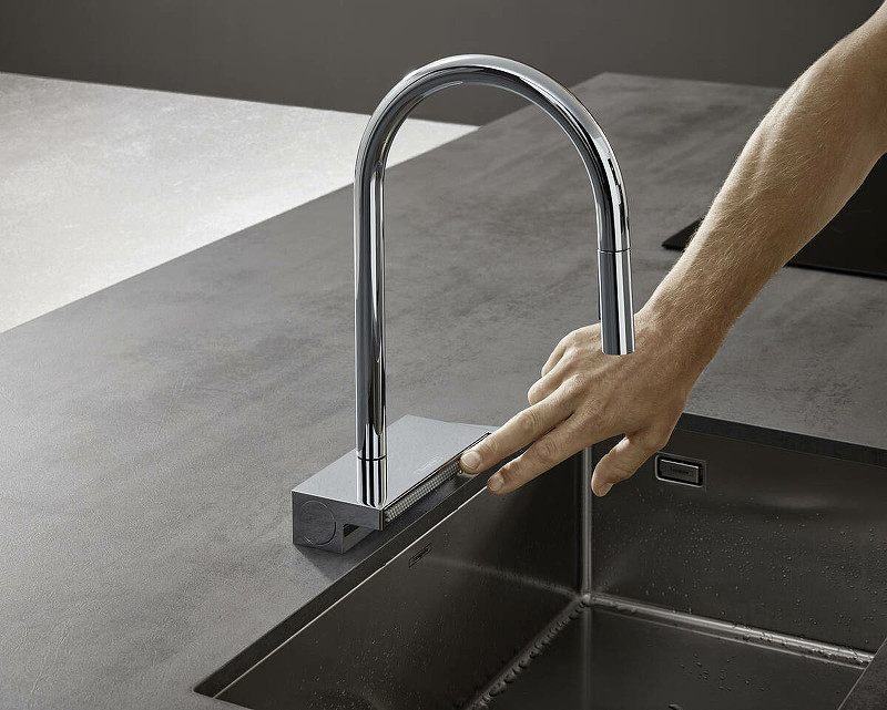 Смеситель для кухни Hansgrohe Aquno Select M81 73831000 Хром