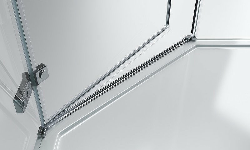 Душевой уголок BelBagno Kraft 80х80 KRAFT-P-1-80-C-Cr-R