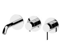Смеситель для ванны Remer Metrica MC54D3P цвет Хром
