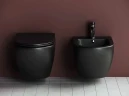 Комплект унитаза с инсталляцией Ceramicanova Metropol CN4002MB_1002B_1000 с сиденьем Микролифт и Черной матовой клавишей смыва