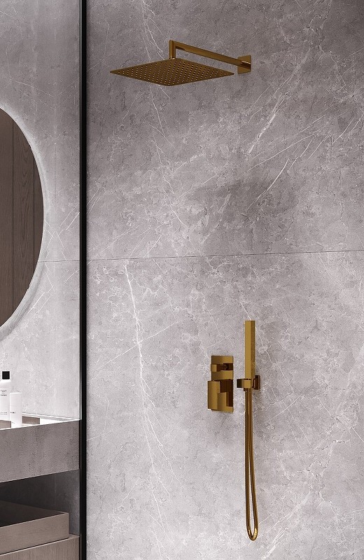 Душевая система Boheme Qubic 474-3-BR