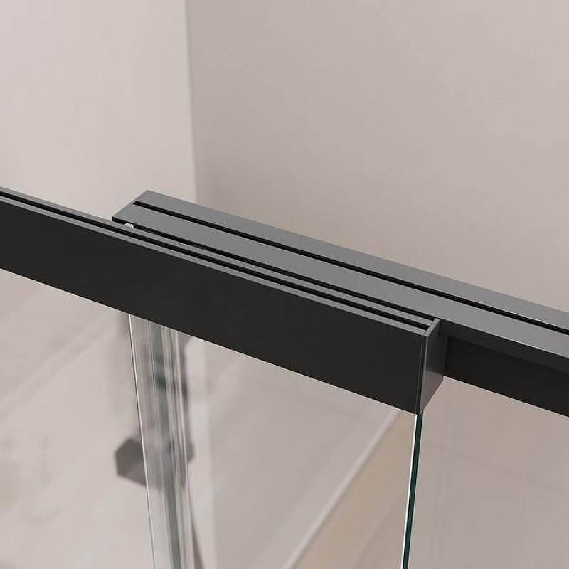 Шторка на ванну Cezares Slider 90 SLIDER-FIX-VF-11-90/150-C-NERO