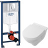 Комплект унитаза Villeroy&Boch O Novo 5660H101 с инсталляцией Grohe Rapid SL 38721001