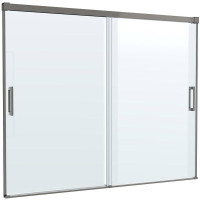 Шторка на ванну Cezares Tandem-Soft 180 TANDEM-SOFT-VF-2-180/145-C-GM-IV