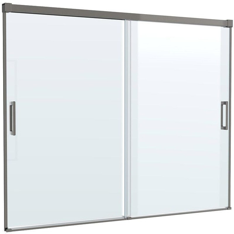 Шторка на ванну Cezares Tandem-Soft 180 TANDEM-SOFT-VF-2-180/145-C-GM-IV