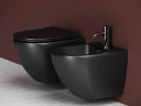Комплект унитаза с инсталляцией Ceramicanova Metropol CN4002MB_1001M_1000 с сиденьем Микролифт и клавишей смыва Хром матовый