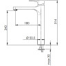 Смеситель для раковины Remer Winner W11L