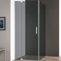 Душевой уголок Cezares Slider 110x100 SLIDER-AH-1-100-100/110-GRIGIO-Cr