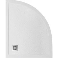 Душевой поддон из искусственного камня BelBagno Uno 120x80 L TRAY-MR-UNO-RH-120/80-550-35-W-L-CR