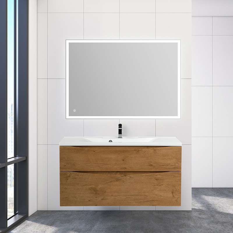 Тумба под раковину BelBagno Marino-H60 110 MARINO-H60-1100-2C-SO-RN-P подвесная