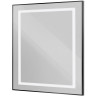 Зеркало BelBagno Kraft 80 SPC-KRAFT-800-800-SENS-NERO с подсветкой