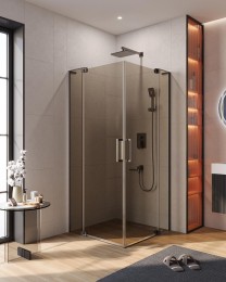 Душевой уголок Cezares Slider 110x110 SLIDER-A-2-100/110-BR-GM