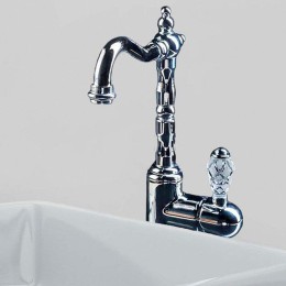 Смеситель для раковины Boheme Crystal 262-CRST
