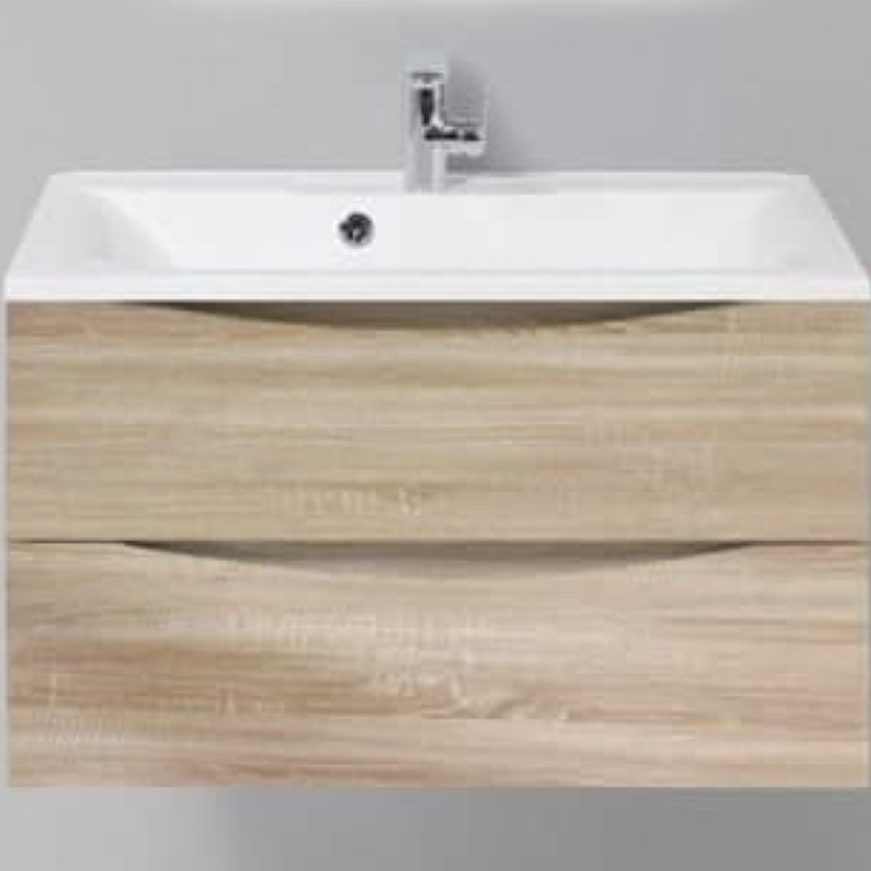 Тумба под раковину BelBagno Marino 80 MARINO-800-2C-SO-WO-P подвесная