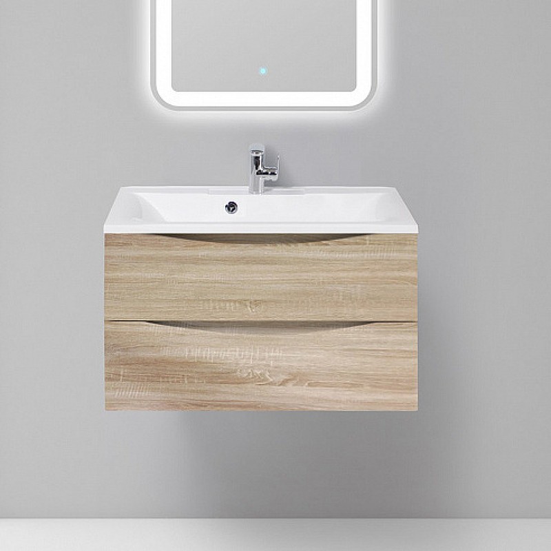 Тумба под раковину BelBagno Marino 80 MARINO-800-2C-SO-WO-P подвесная