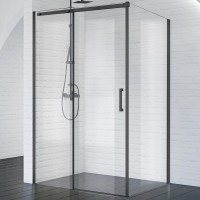 Душевой уголок BelBagno Acqua 140х90 ACQUA-AH-1-140/90-C-NERO