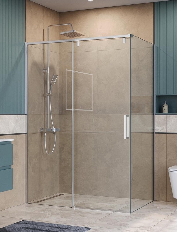 Душевой уголок BelBagno Soft Close-1 130x100 SOFT_CLOSE-1-AH-1-130/100-C-Cr