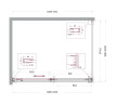 Душевой уголок BelBagno Soft Close-1 130x100 SOFT_CLOSE-1-AH-1-130/100-C-Cr