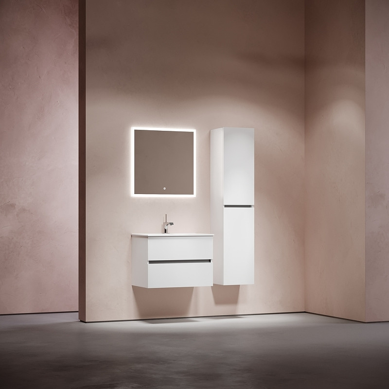 Тумба под раковину Sancos Urban 70 UR70W подвесная Белый глянец