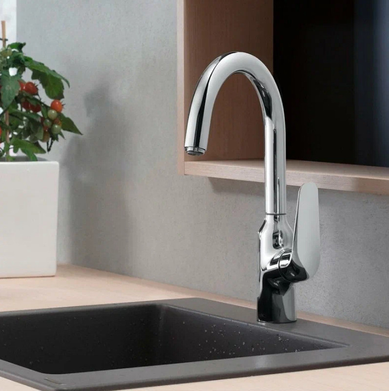 Смеситель для кухни Hansgrohe Focus M421-H220 71802000 Хром