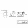 Унитаз Villeroy&Boch Venticello 4611RS01 подвесной с сиденьем Микролифт