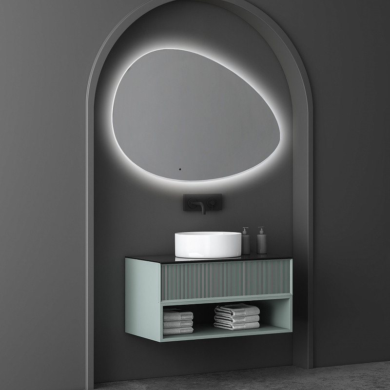 Зеркало Abber Kontur 120 AG6301SCL-1.2 с подсветкой с бесконтактным выключателем и диммером