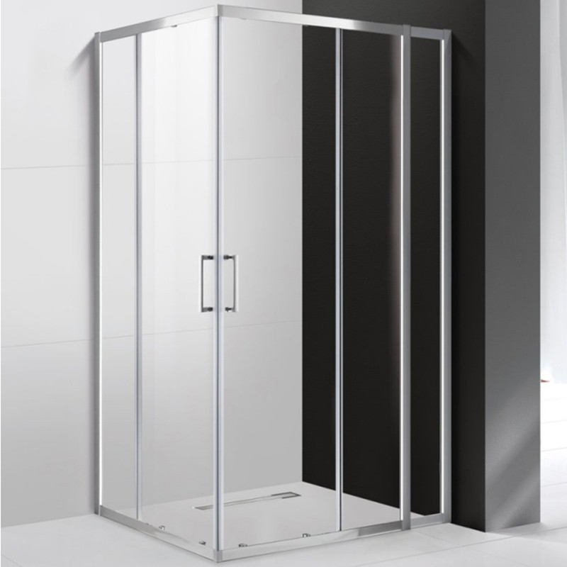 Душевой уголок Cezares Molveno AH-21 100х80 MOLVENO-AH-21-80+20-C-Cr-IV