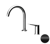 Смеситель для раковины Remer Slash Dot SL57NO цвет Черный матовый