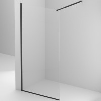 Душевая перегородка BelBagno Kraft 100 KRAFT-L-1-100-C-NERO