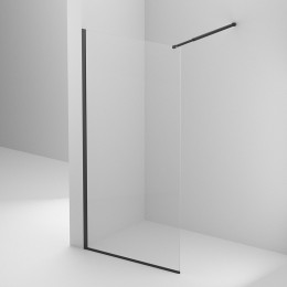 Душевая перегородка BelBagno Kraft 100 KRAFT-L-1-100-C-NERO
