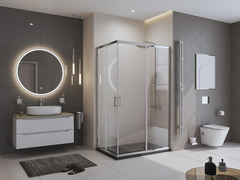 Душевой поддон из искусственного камня BelBagno Uno 120x80 TRAY-MR-UNO-AH-120/80-35-NERO-NO