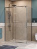Душевой уголок BelBagno Soft Close-1 130x100 SOFT_CLOSE-1-AH-1-130/100-C-GM