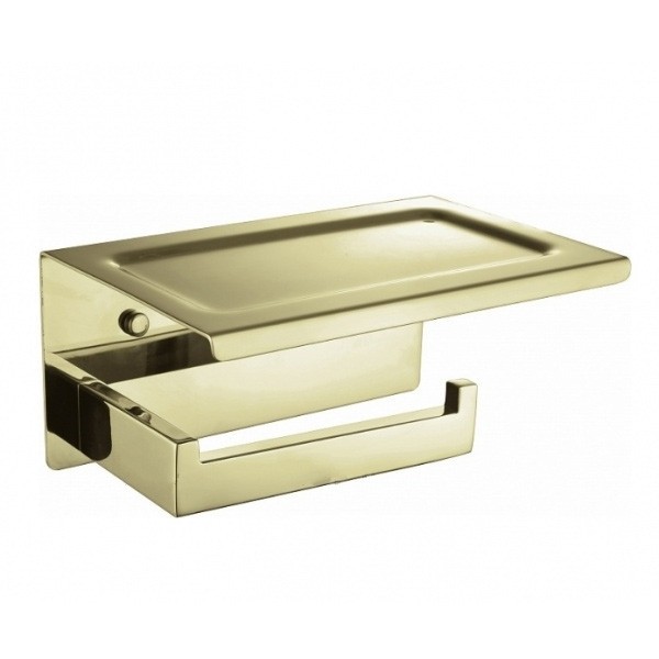 Держатель туалетной бумаги Boheme New Venturo 10311-G с крышкой
