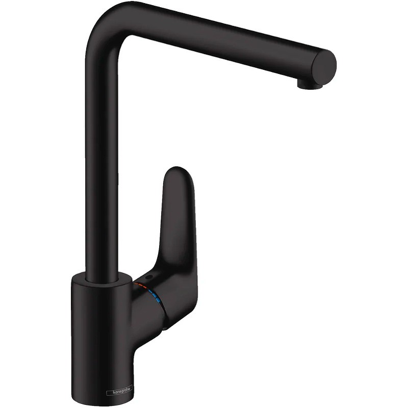 Смеситель для кухни Hansgrohe Focus 31817670 черный матовый