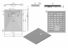 Душевой поддон из искусственного камня Vincea 120x100 VST-4SR1012G