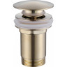 донный клапан Abber AF0010G Click-Clack Золото матовое