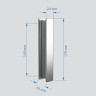 Душевой уголок Abber Sonnenstrand 110x100 AG07110-S100