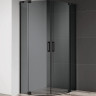 Душевой уголок Cezares Slider 100x100 SLIDER-R-2-90/100-GRIGIO-NERO