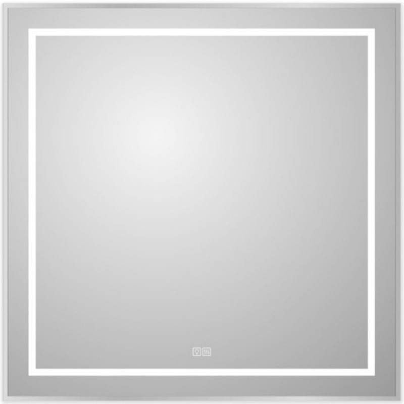 Зеркало BelBagno Kraft 90 SPC-KRAFT-900-800-LED-TCH-WARM с подсветкой