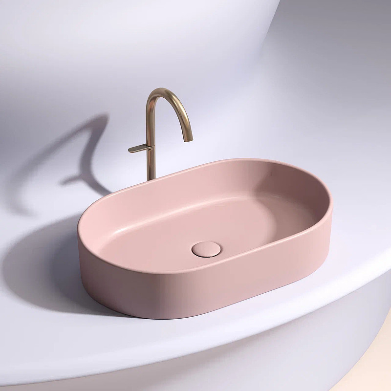 Раковина-чаша Ceramicanova Element 61 CN6048MP Розовая матовая
