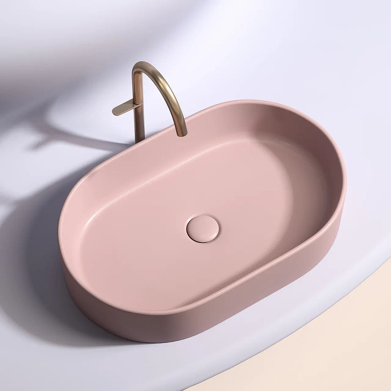 Раковина-чаша Ceramicanova Element 61 CN6048MP Розовая матовая