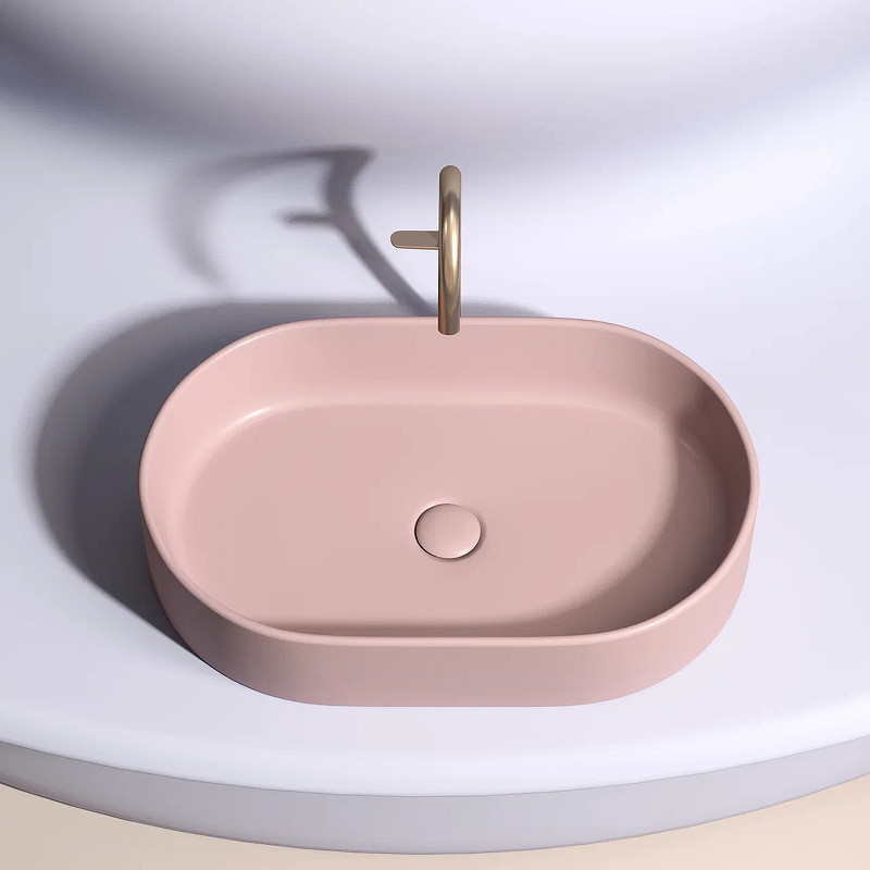 Раковина-чаша Ceramicanova Element 61 CN6048MP Розовая матовая