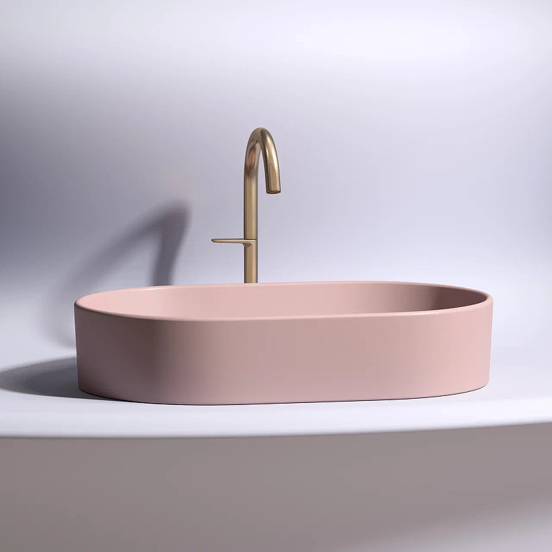 Раковина-чаша Ceramicanova Element 61 CN6048MP Розовая матовая