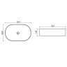 Раковина-чаша Ceramicanova Element 56 CN6075 Белая